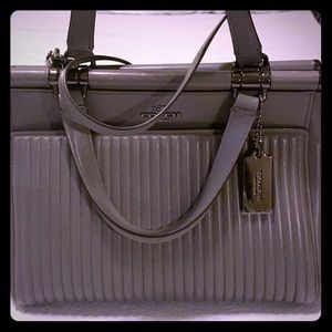 Coach quilted Grace